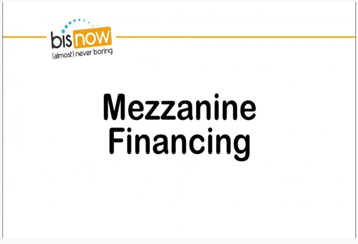 What is one reason someone might choose to invest through mezzanine financing?
