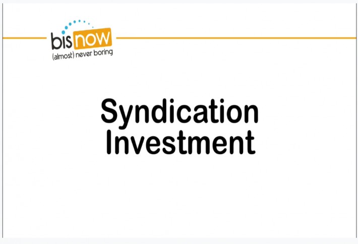 Which of the following is not a reason why someone might form an investment syndicate?