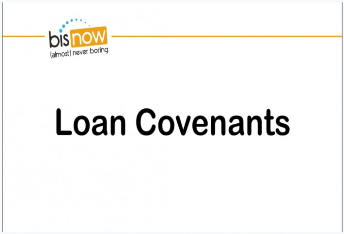 What is the purpose of a loan covenant?