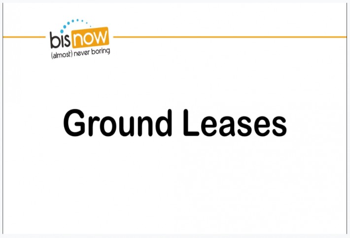 What is the problem with a short ground lease?