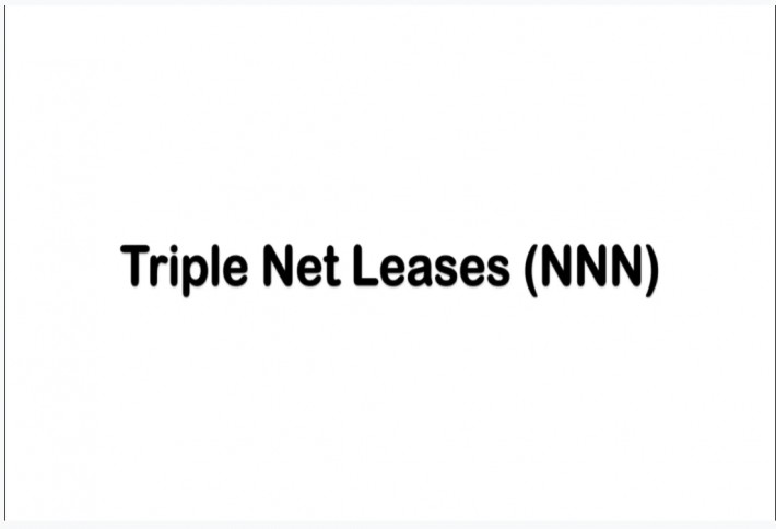 Why does signing tenants to a triple net lease eliminate an aspect of risk?