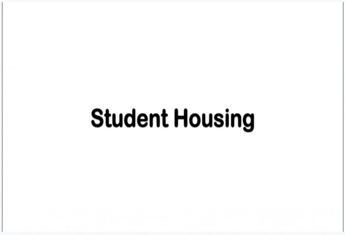 What is important to keep in mind when leasing student housing?