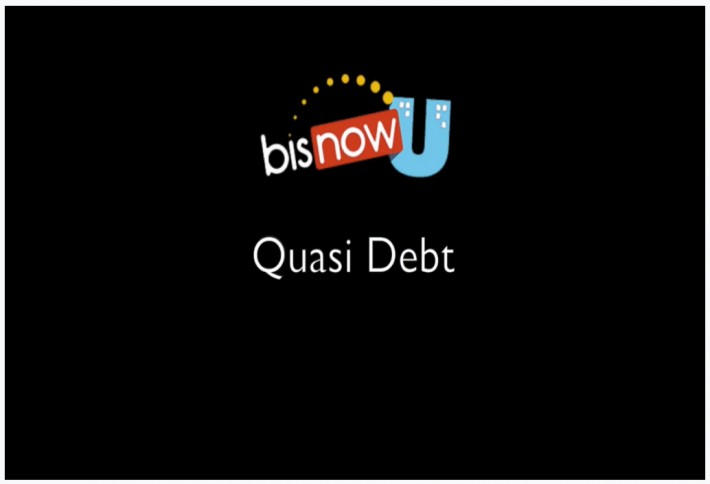True or false: Quasi debt is paid before first mortgage debt